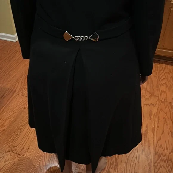 Black double button trench - Picture 6 of 7